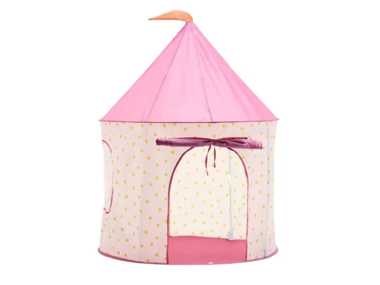 Hrací stan s puntíky