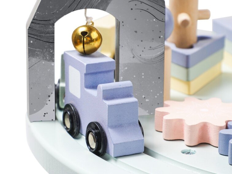 Motorický stolek s vláčkem a aktivitami