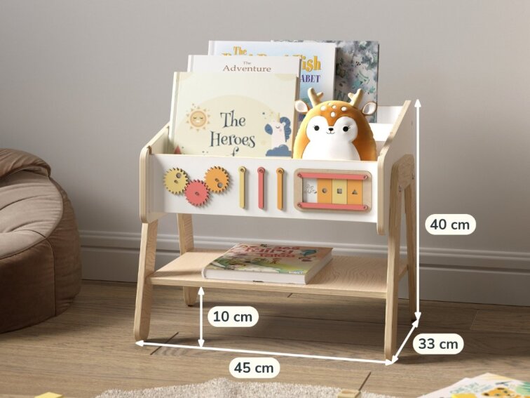 Police na knihy/židle LILU