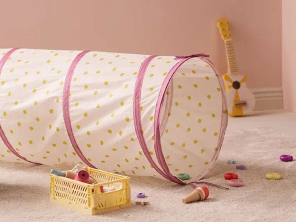 Hrací tunel s puntíky