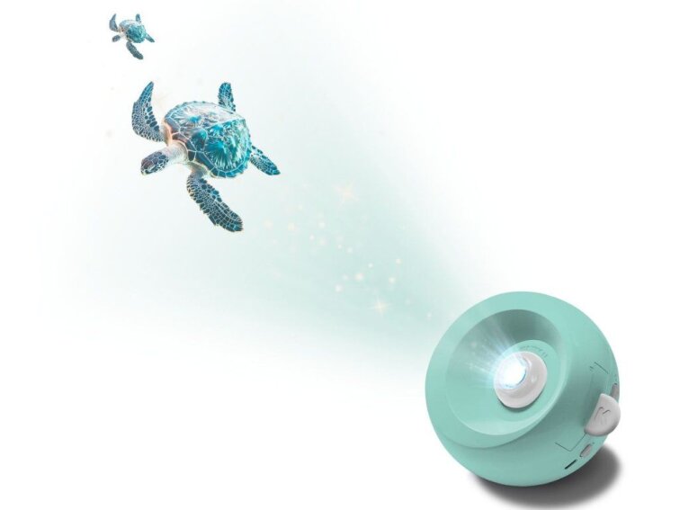 Kidystar - óceánélet projektor - zöld