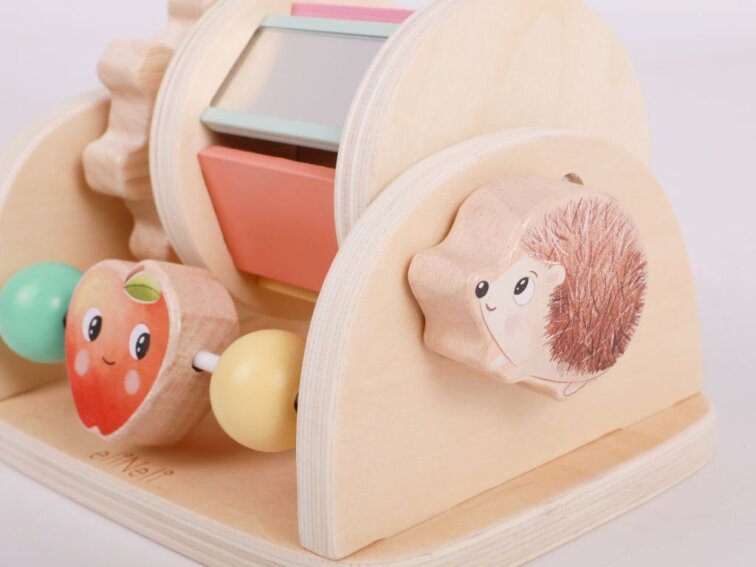 Dřevěný senzorický bubínek