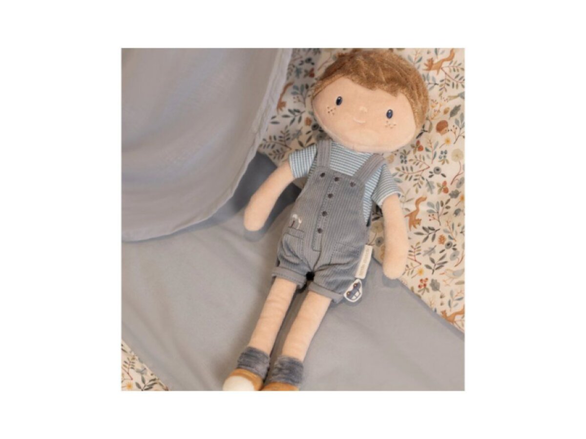 Panenka Jim v pruhovaném tričku 35 cm