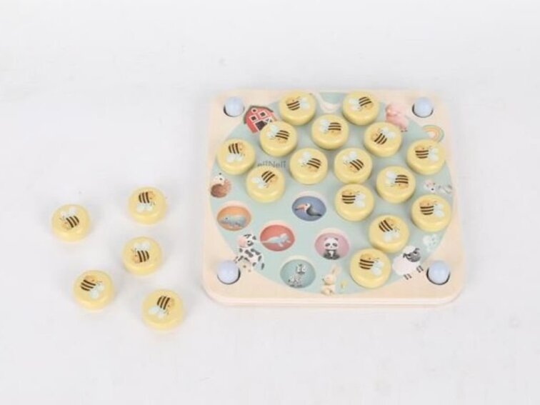 Dřevěné pexeso - Včeličky