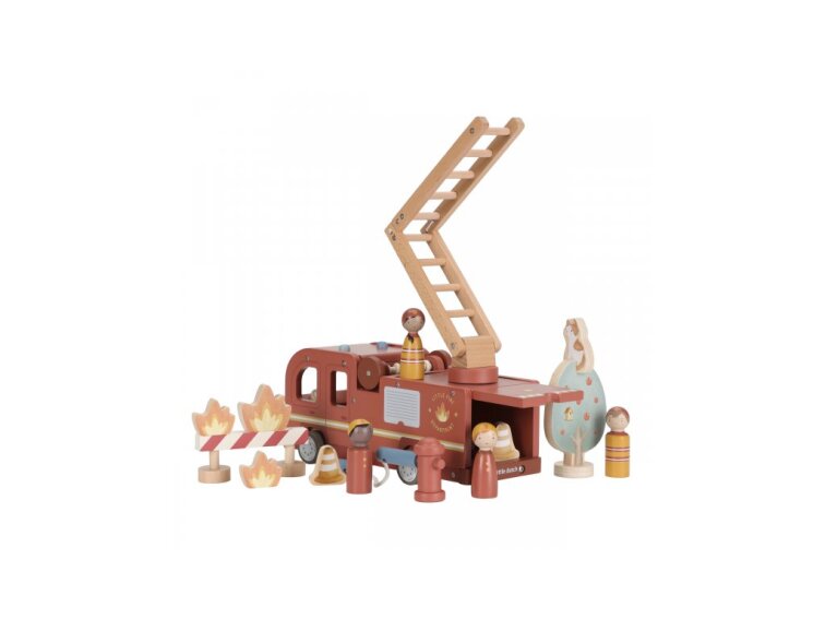 Hasičský náklaďák dřevěný