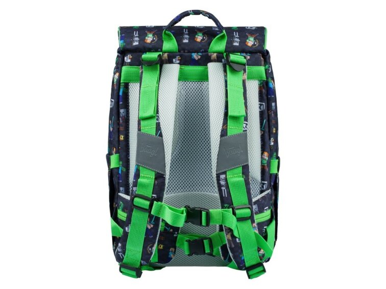 BAAGL 3 SET Airy Minecraft: hátizsák, tolltartó, táska, táska