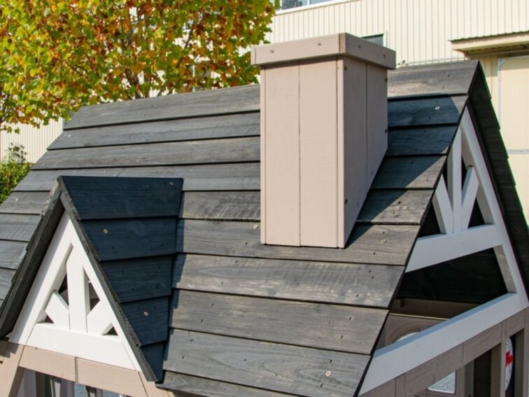 Dětský dřevěný zahradní domek Deluxe