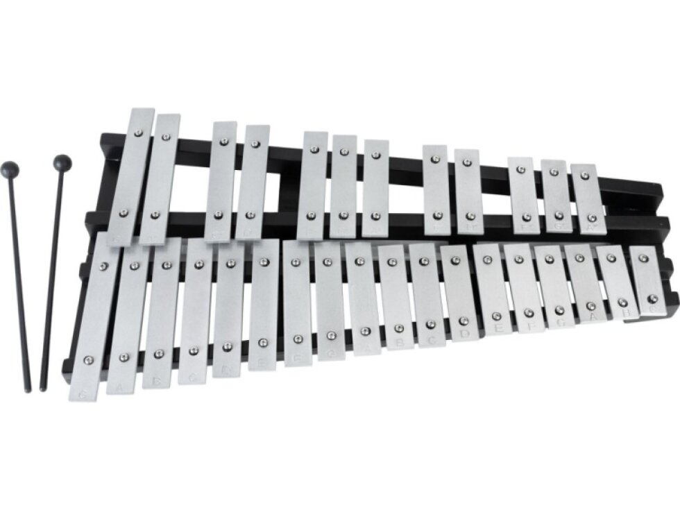 Metalofon - kovový xylofon v brašně