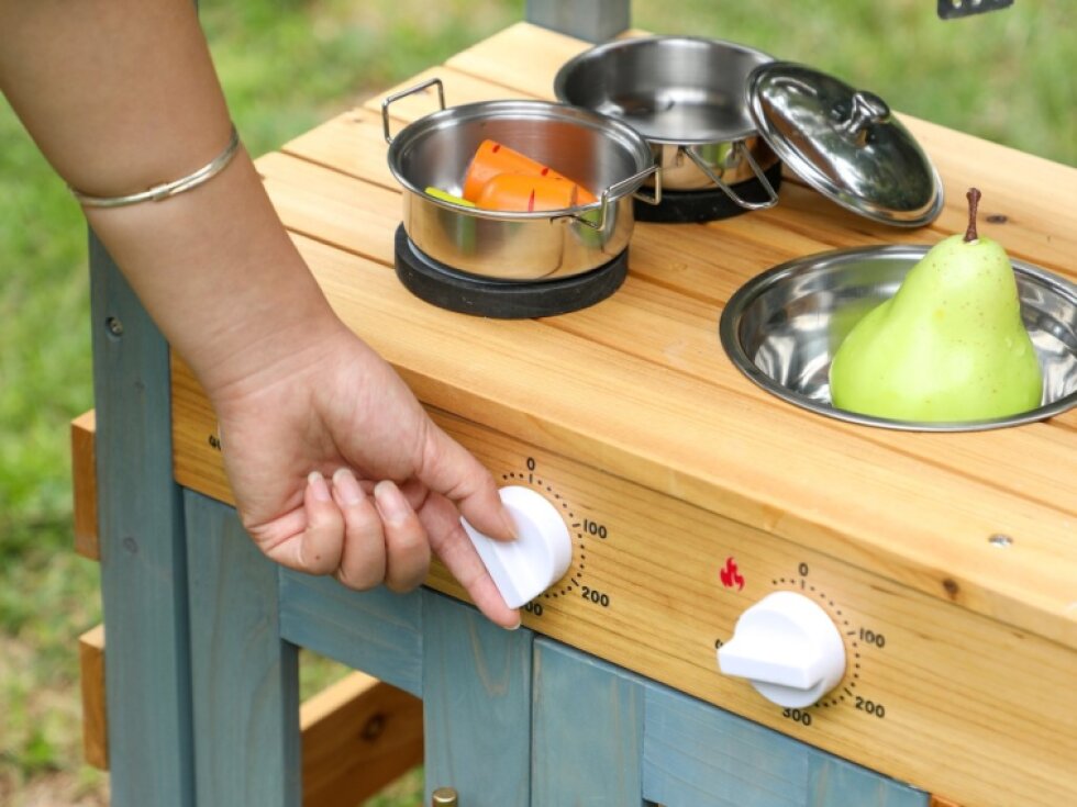 Gyermek szabadtéri konyhasarok Delux