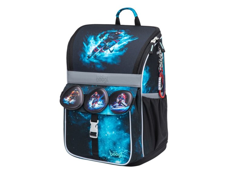 BAAGL Školní aktovka Zippy Hokej