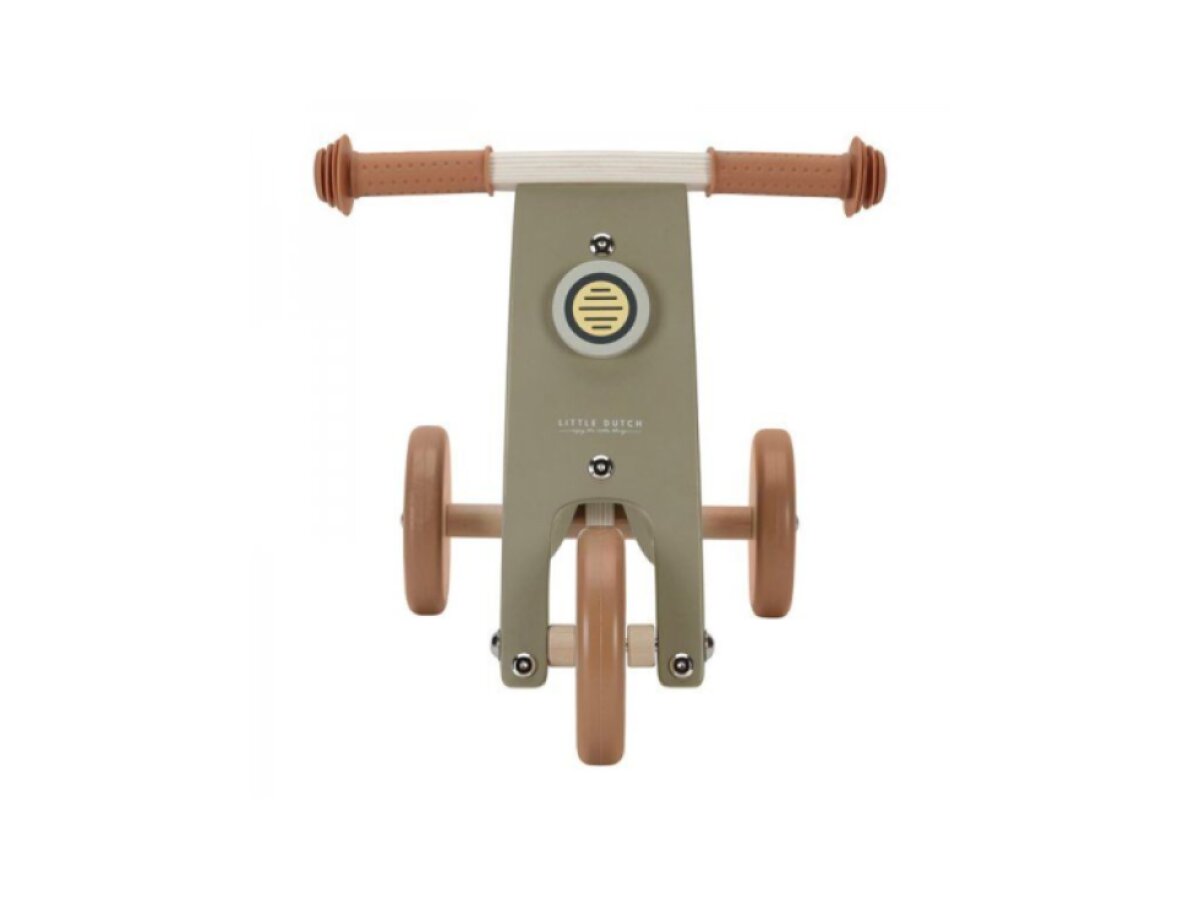 Odrážedlo tříkolka dřevěná - Olive