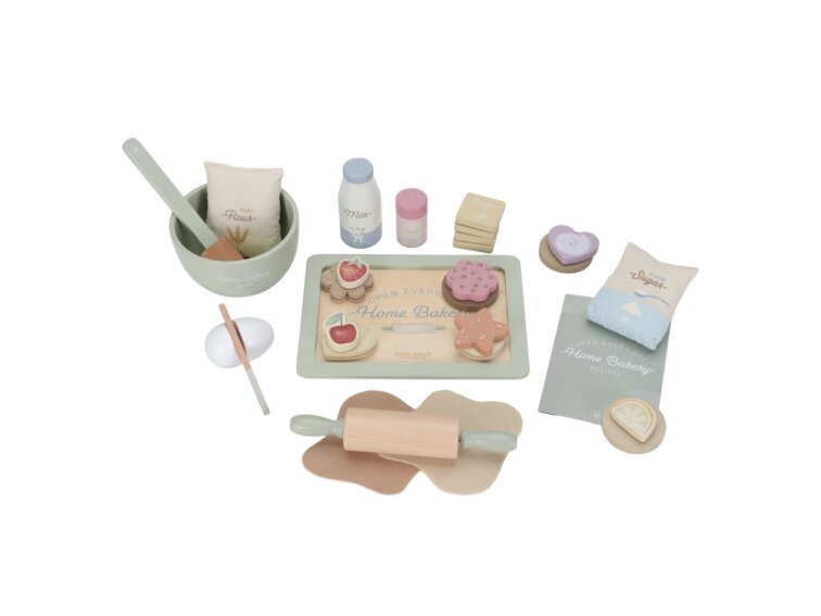 Sada na pečení dřevěná