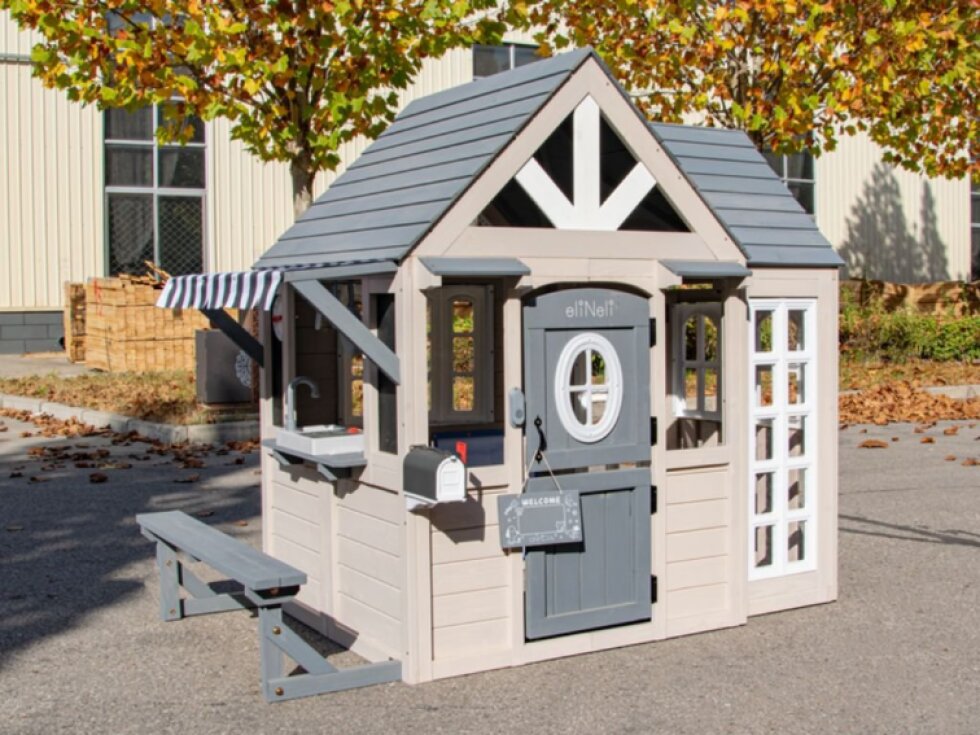 Dětský dřevěný zahradní domek Superior