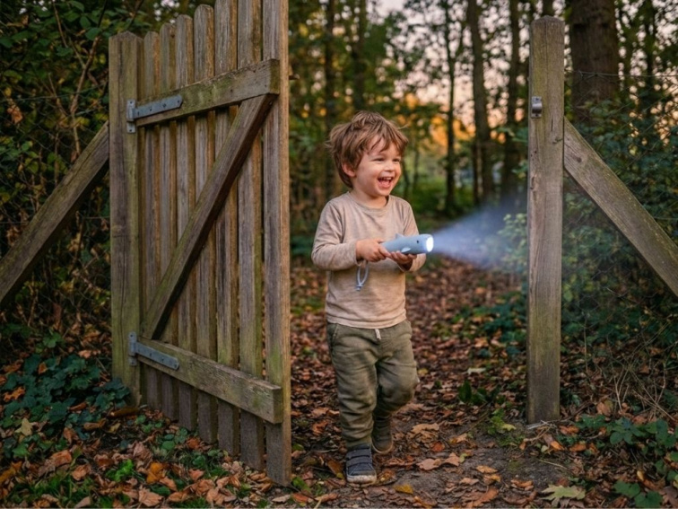 Dětská silikonová svítilna Žralok