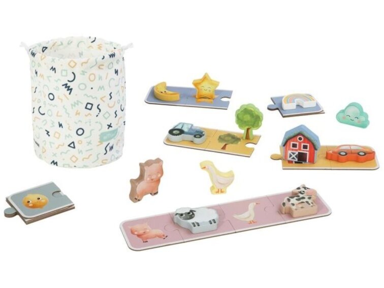 Hra Hmatej a najdi v pytlíku - Farma