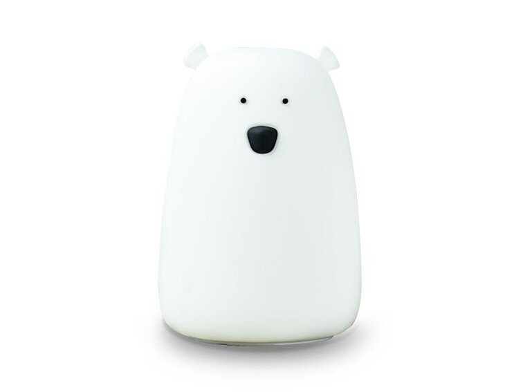 Silikonová lampička Medvídek s ovladačem