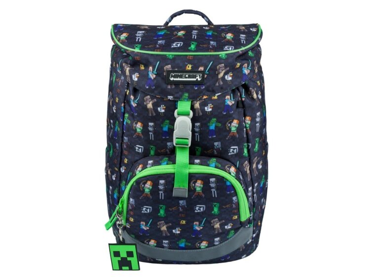 BAAGL 3 SET Airy Minecraft: hátizsák, tolltartó, táska, táska