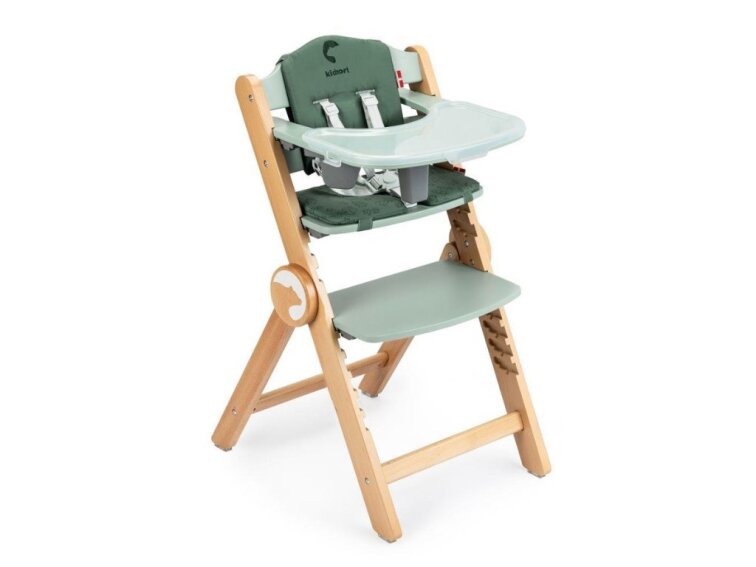 Jídelní židlička Kidnort Drömmer Unique zelená