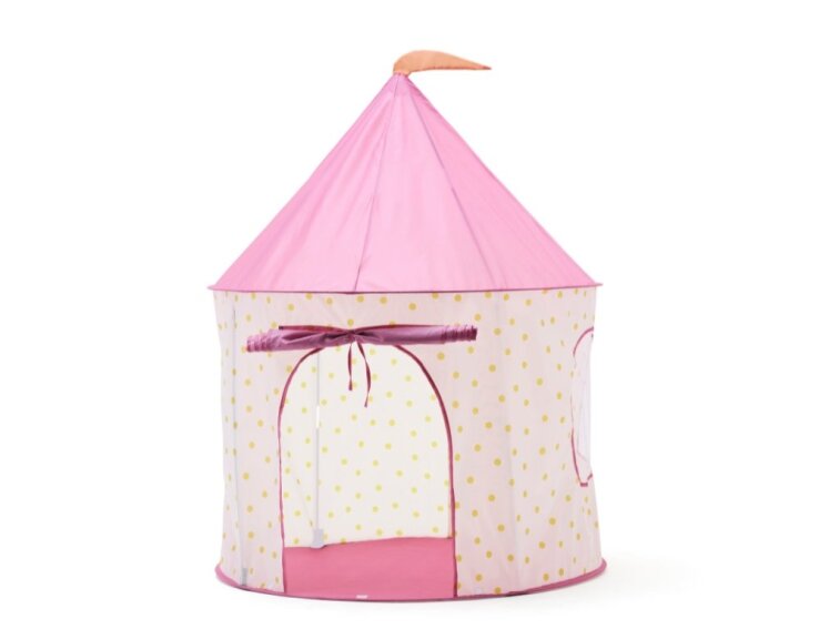 Hrací stan s puntíky