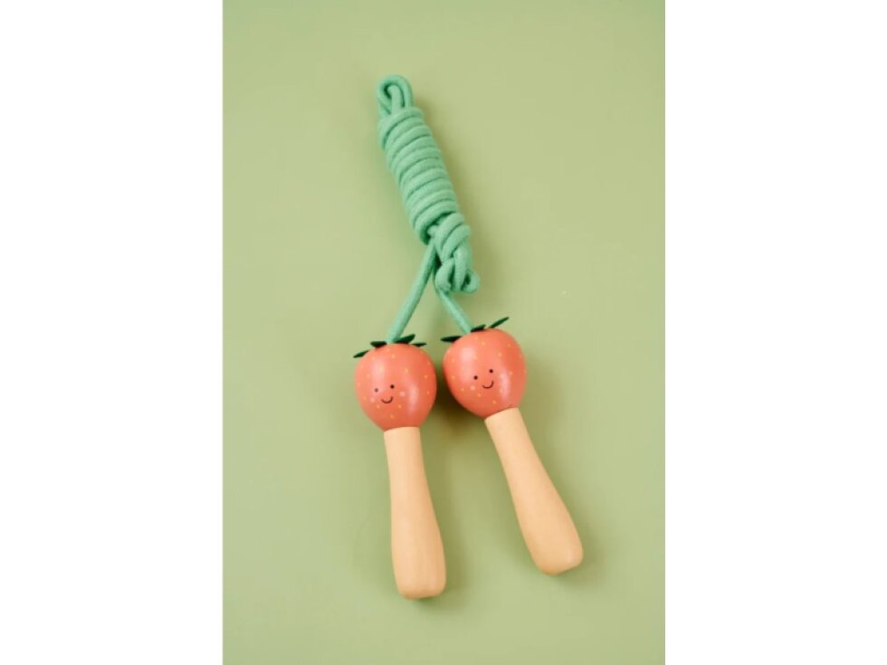 Uže za preskakanje jagoda – drvene ručke