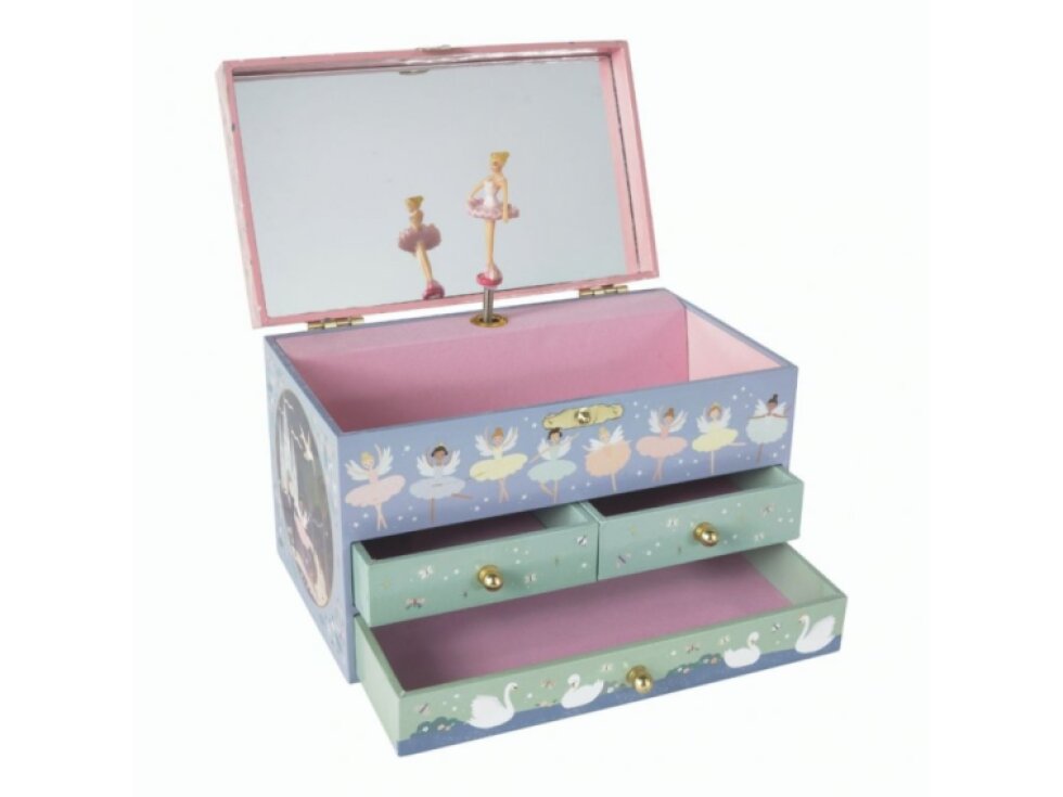 Zenélő ékszerdoboz - balerina