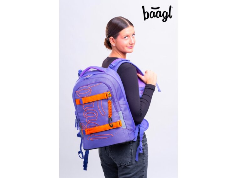 Schulrucksack Skate Max Orange