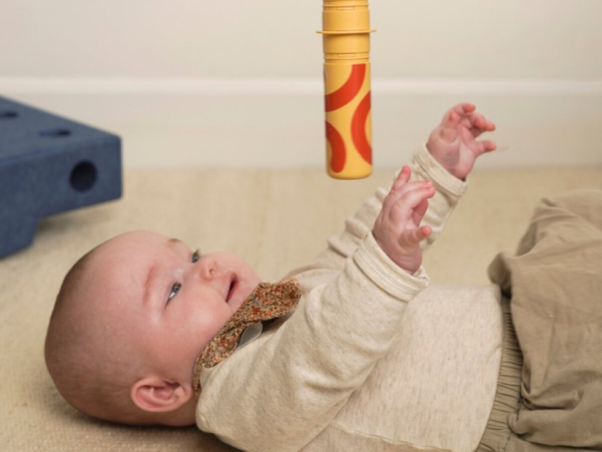 MODU bloky - Baby Activity set modrá/světle modrá