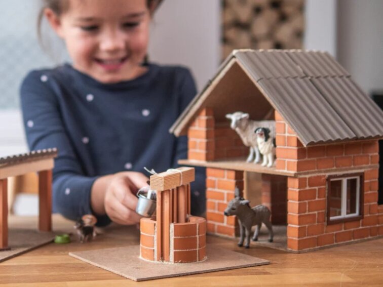 Stavebnice z cihel - Kreativní sada