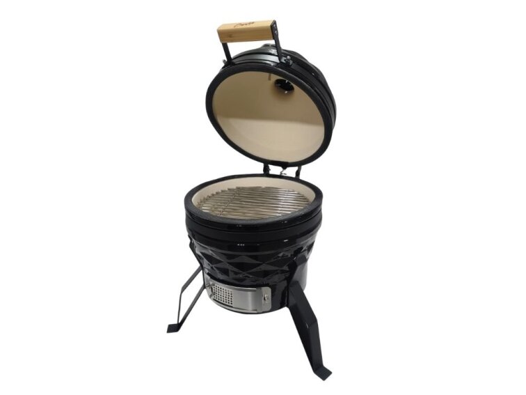 Keramický Gril BBQ 13" | 33 cm | Černý