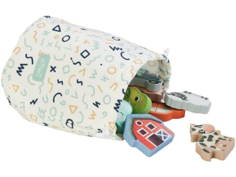 Hra Hmatej a najdi v pytlíku - Farma