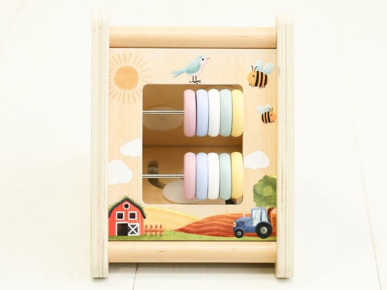 Activity board trojúhelník - Zvířátka