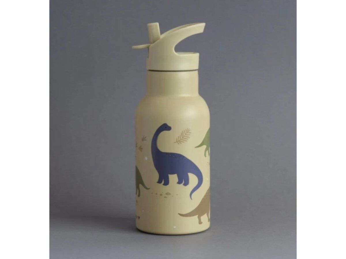 Nerezová láhev 350ml - dinosauři