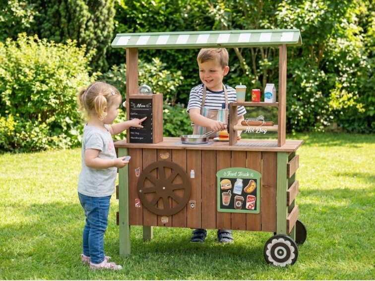 Dětský venkovní prodejní stánek - občerstvení