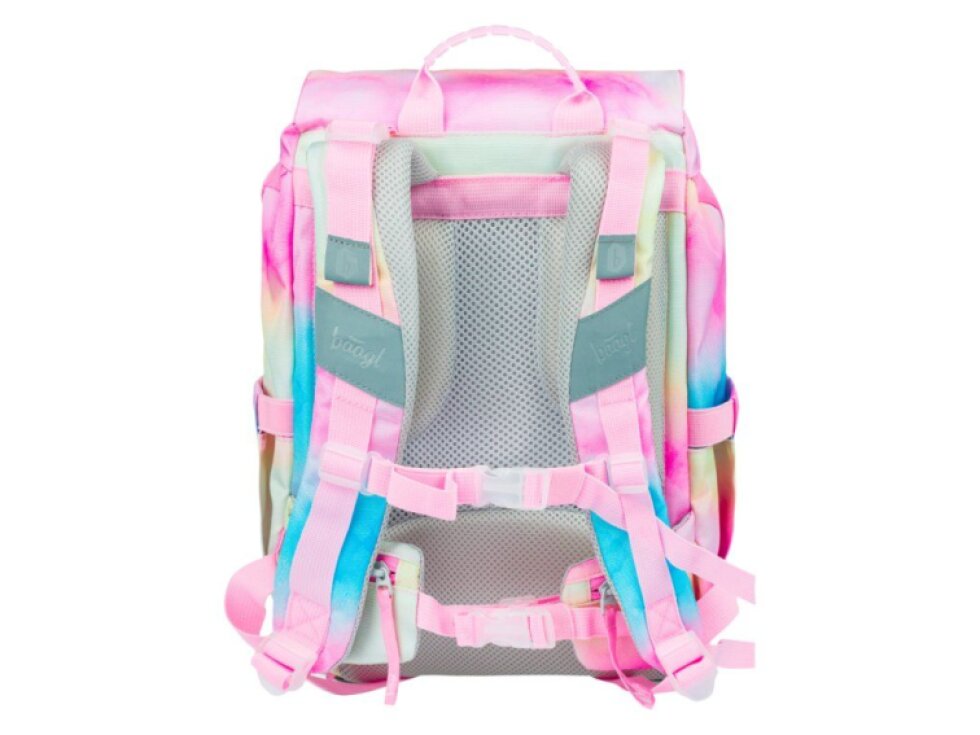BAAGL 3 SET Airy Rainbow Unicorn: aktovka, peračník, vrecko