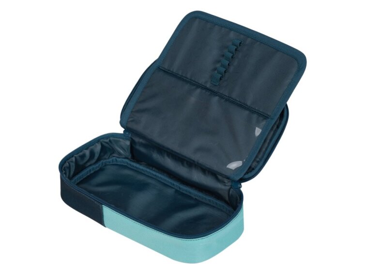 Federmäppchen Schlampermäppchen Petrol