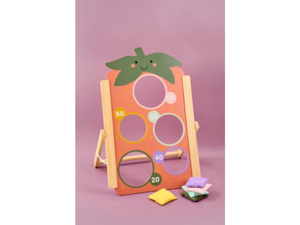 Igra bacanja – ploča u obliku jagode