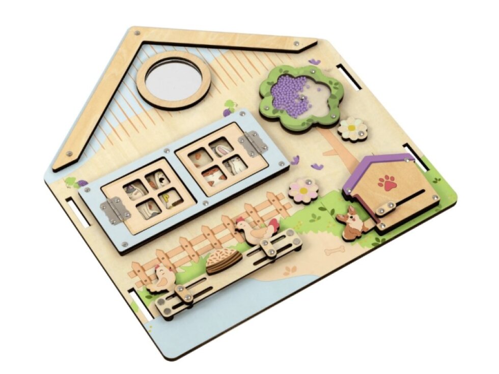 Activity board BusyKids - farma