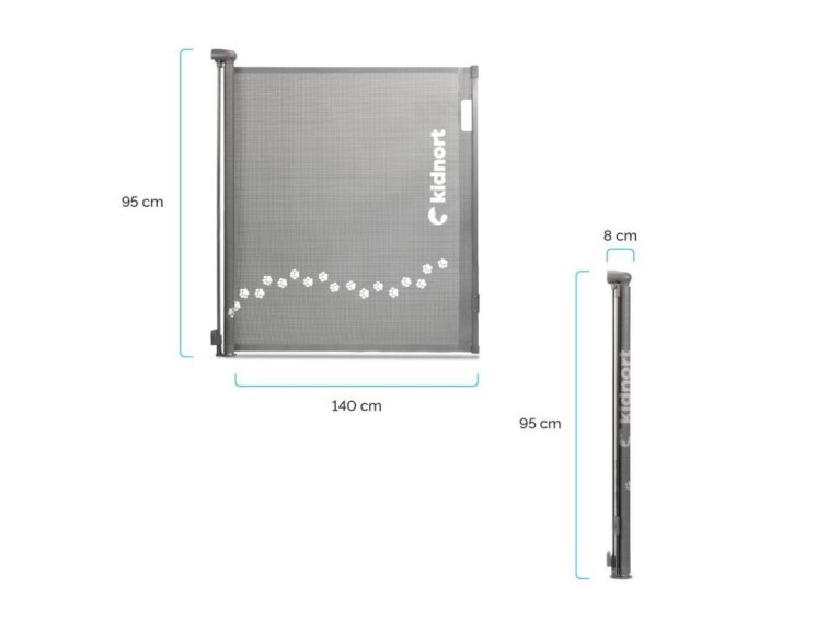 Dětská zábrana Kidnort Sakerhet - černá