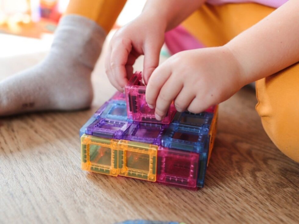 Magnetická stavebnice EliFix Travel - 100 ks