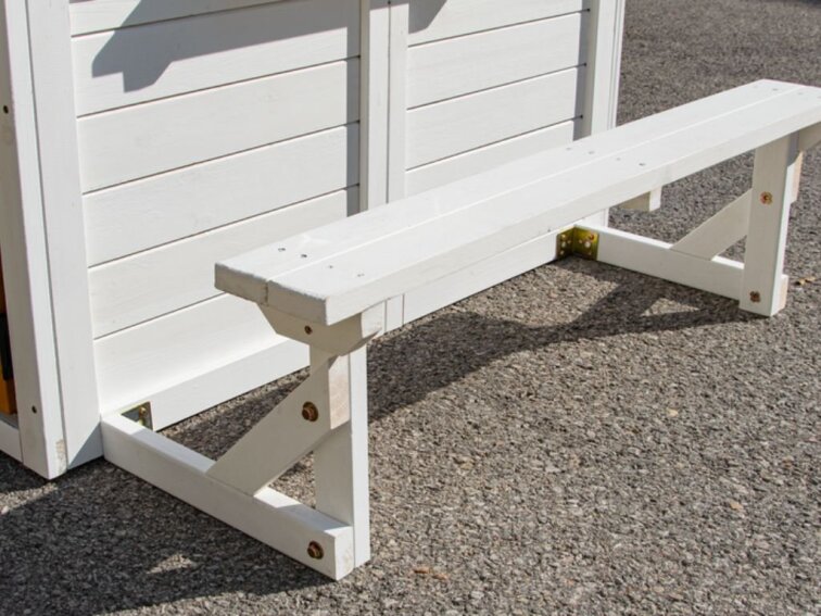 Dětský dřevěný zahradní domek - obchod