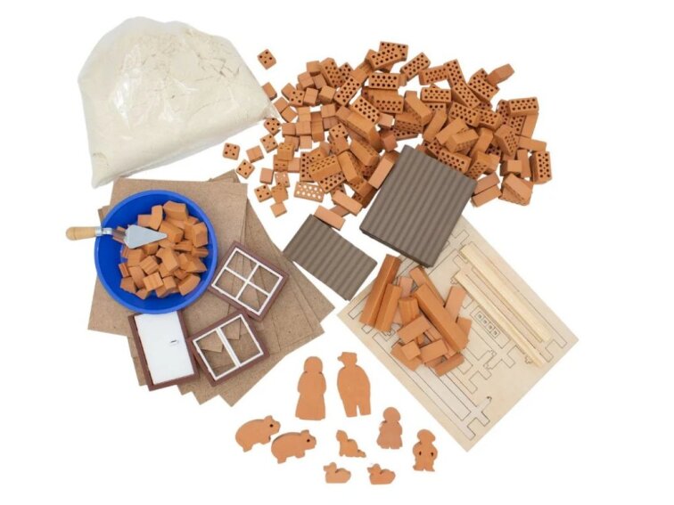 Stavebnice z cihel - Kreativní sada