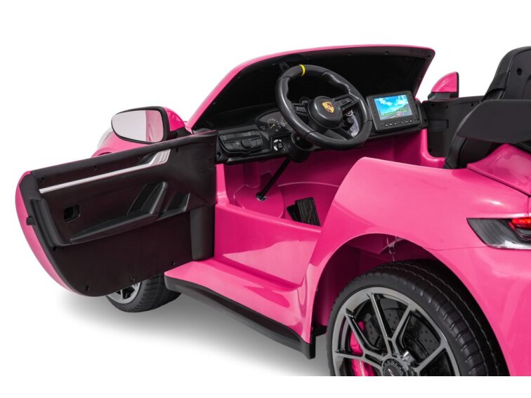 Dětské elektrické Porsche 911 GT 3 XXL | 4x200W | MP4 | růžová