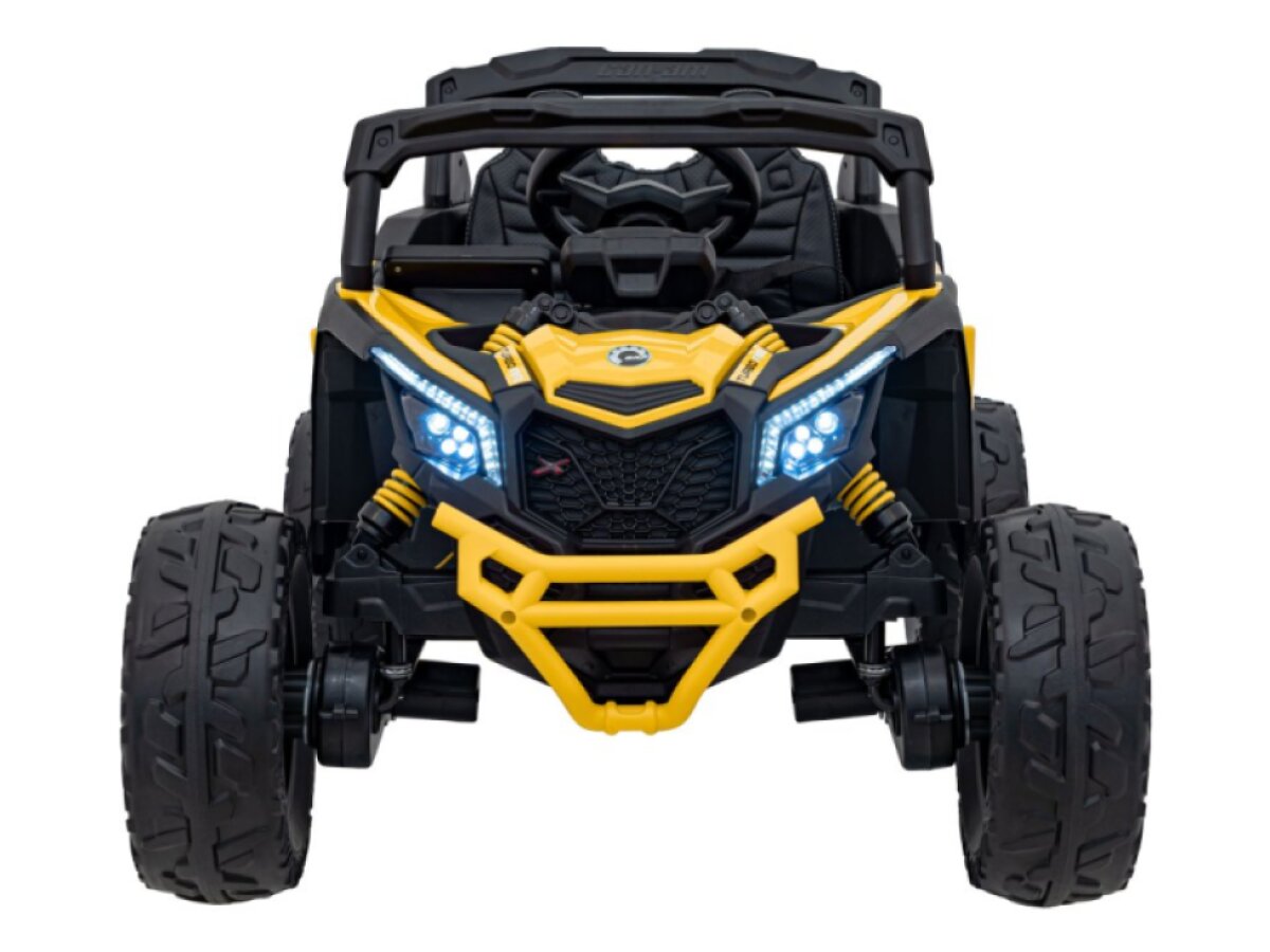 Buggy CAN-AM Maverick | 4x200W | 10Ah + nabíječka 2000mA | žlutá