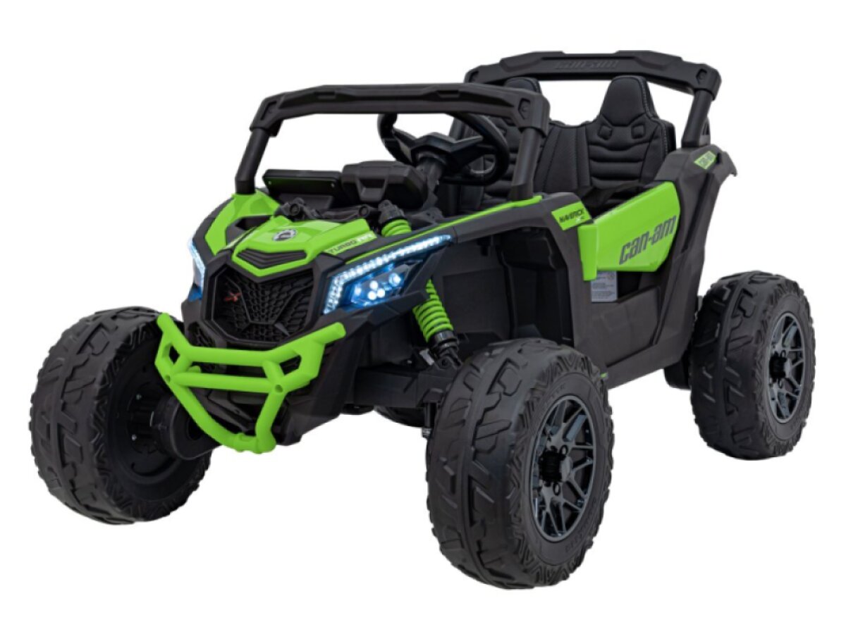 Buggy CAN-AM Maverick | 4x200W | 10Ah + nabíječka 2000mA | zelená