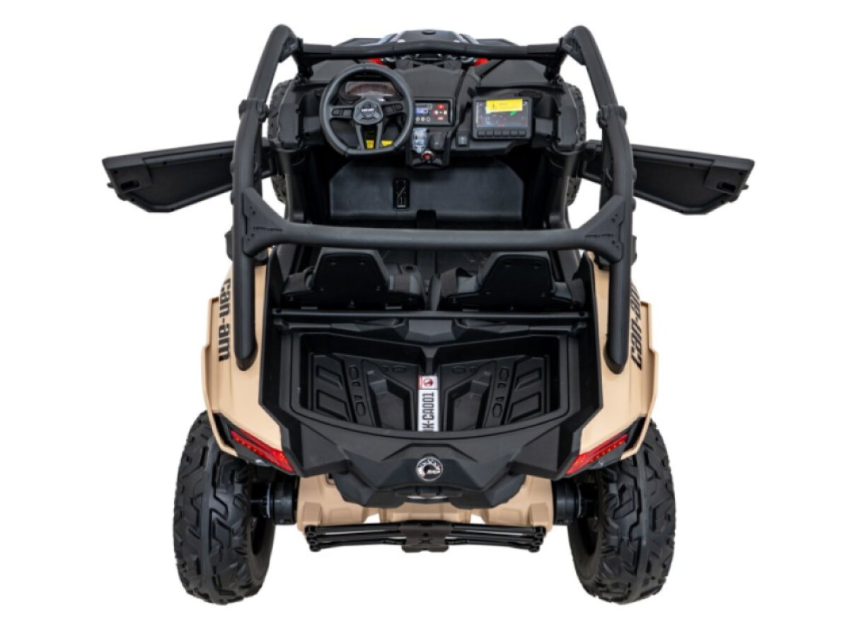 Dětská buggy CAN-AM Maverick XXL 4X200W 24V 28Ah - khaki