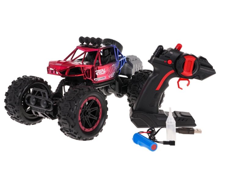 ROCK Crawler s kouřovými efekty | 1:16 | červená