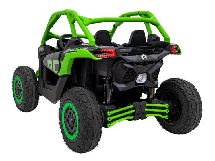 Dětská buggy CAN-AM Maverick XXL PREMIUM - 24V 20Ah - 4x200W - zelená