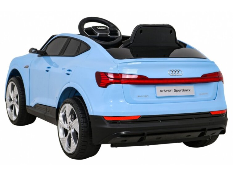 Dětská elektrická Audi E-tron Sportback | 4x25W | modrá