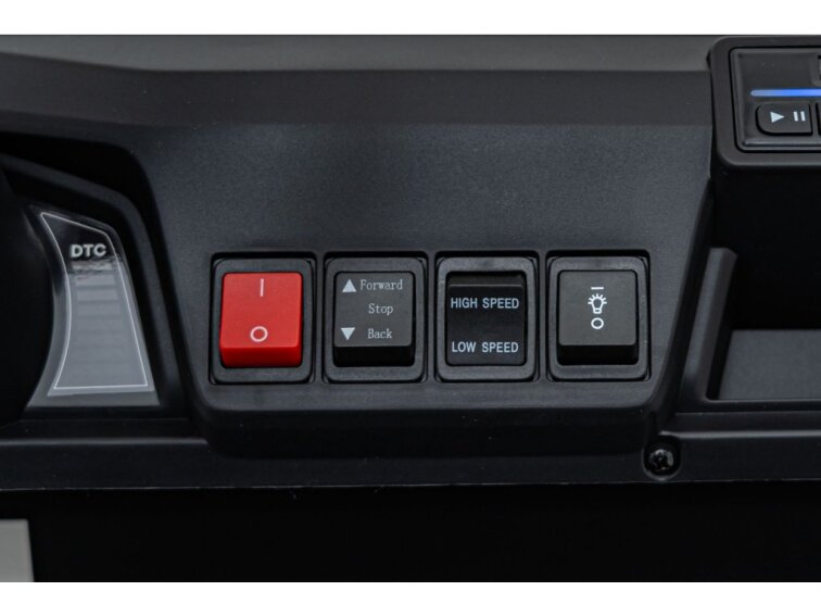 Dětská buggy Champion | 4 místa | 400W | černá