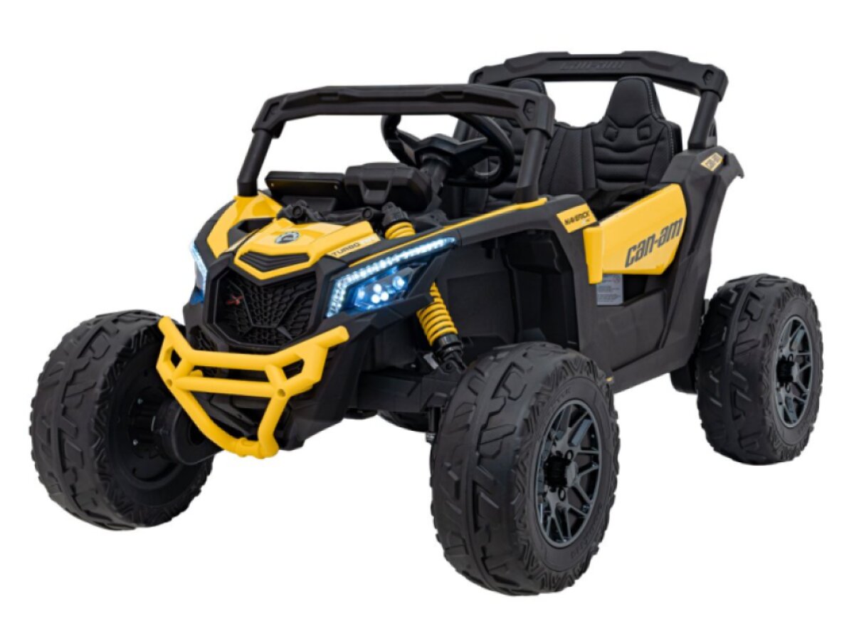 Buggy CAN-AM Maverick | 4x200W | 10Ah + nabíječka 2000mA | žlutá